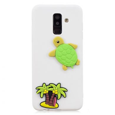 Силіконовий (TPU) чохол UniCase 3D Cartoon Pattern для Samsung Galaxy A6+ 2018 (A605) - Turtle Pattern