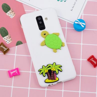 Силіконовий (TPU) чохол UniCase 3D Cartoon Pattern для Samsung Galaxy A6+ 2018 (A605) - Turtle Pattern