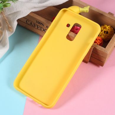 Силиконовый (TPU) чехол UniCase 3D Pattern для Samsung Galaxy A6+ 2018 (A605) - Banana Pattern