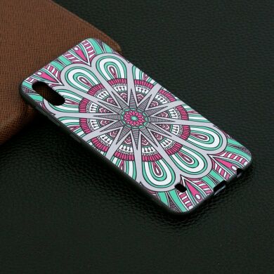 Силіконовий (TPU) чохол UniCase Color Style для Samsung Galaxy M10 - Colorful Flower