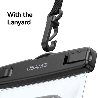 Влагозащитный чехол USAMS YD016 Waterproof Case - Transparent