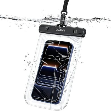 Влагозащитный чехол USAMS YD016 Waterproof Case - Transparent