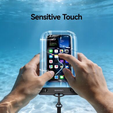 Влагозащитный чехол USAMS YD016 Waterproof Case - Transparent