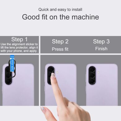 Захисна рамка IMAK Camera Styling для Samsung Galaxy A57 (A576) / Galaxy A37 (A376) - Black