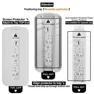 Защитное стекло IMAK Easy Install Full Glue для Samsung Galaxy S25 Ultra (S938) - Black