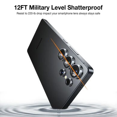 Захисне скло на камеру TORRAS Lensguard для Samsung Galaxy S25 Ultra (S938) - Black