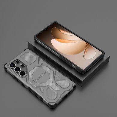 Защитный чехол Deexe Bibercas J-16 Series для Samsung Galaxy S25 Ultra (S938) - Grey