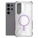 Защитный чехол Deexe Clear Bibercas для Samsung Galaxy S25 Ultra (S938) - Purple. Фото 2 из 7