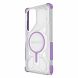 Защитный чехол Deexe Clear Bibercas для Samsung Galaxy S25 Ultra (S938) - Purple. Фото 4 из 7