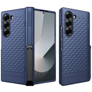 Защитный чехол Deexe Cube для Samsung Galaxy Fold 6 - Blue