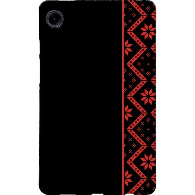 Защитный чехол Deexe Ethnic Style для Samsung Galaxy Tab A11 (Х130/135) / Tab A9 (X110/115) - Red
