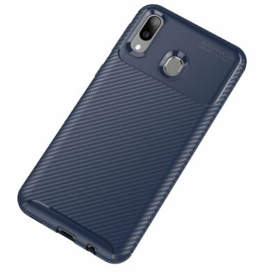 Защитный чехол Deexe Fusion для Samsung Galaxy M20 - Blue