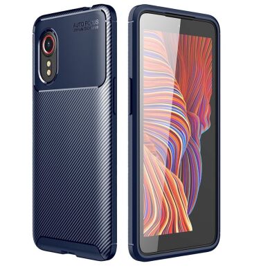 Защитный чехол Deexe Fusion для Samsung Galaxy Xcover 5 (G525) - Blue