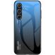 Захисний чохол Deexe Gradient Color для Samsung Galaxy A56 (A566) - Blue / Black