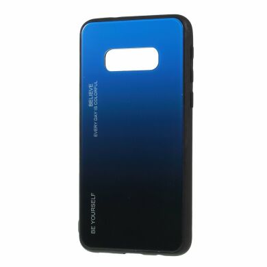 Защитный чехол Deexe Gradient Color для Samsung Galaxy S10e (G970) - Blue / Black