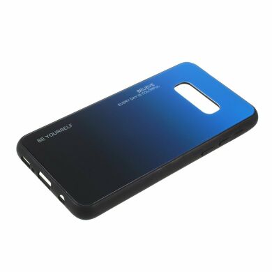 Защитный чехол Deexe Gradient Color для Samsung Galaxy S10e (G970) - Blue / Black