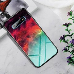 Защитный чехол Deexe Gradient Pattern для Samsung Galaxy S10 (G973) - Colorful Nebula