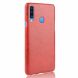 Захисний чохол Deexe Leather Back Cover для Samsung Galaxy A20s (A207) - Red
