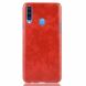 Захисний чохол Deexe Leather Back Cover для Samsung Galaxy A20s (A207) - Red