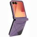 Защитный чехол Deexe Rhombus Card для Samsung Galaxy Flip 8 - Purple. Фото 2 из 6