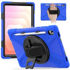 Защитный чехол Deexe Rotation Hybrid для Samsung Galaxy Tab S11 (X730/X736) - Blue