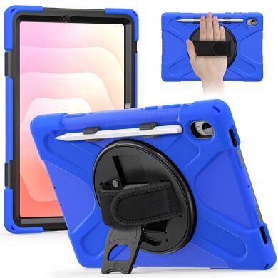 Защитный чехол Deexe Rotation Hybrid для Samsung Galaxy Tab S11 (X730/X736) - Blue