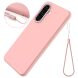 Захисний чохол Deexe Silicone Case для Samsung Galaxy A56 (A566) - Pink