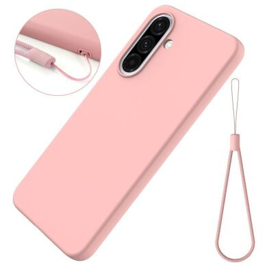 Захисний чохол Deexe Silicone Case для Samsung Galaxy A56 (A566) - Pink