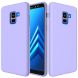 Захисний чохол Deexe Silicone Case для Samsung Galaxy A8+ (A730), Purple