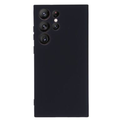 Защитный чехол Deexe Silicone Case для Samsung Galaxy S23 Ultra - Black