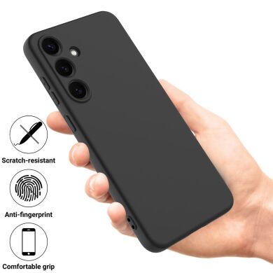 Защитный чехол Deexe Silicone Case для Samsung Galaxy S25 FE (S731) - Red