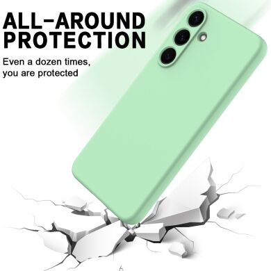 Защитный чехол Deexe Silicone Case для Samsung Galaxy S25 FE (S731) - Red