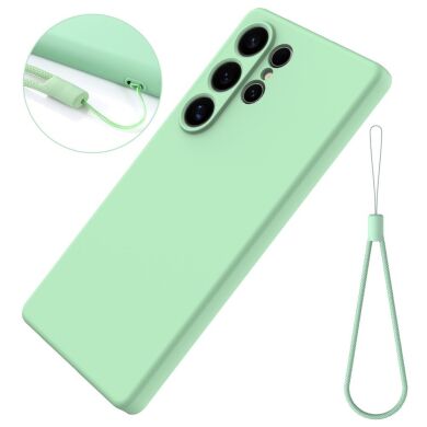 Защитный чехол Deexe Silicone Case для Samsung Galaxy S25 Ultra (S938) - Green