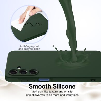 Защитный чехол Deexe Silicone Case with MagSafe для Samsung Galaxy A26 (A266) - Black