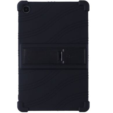 Защитный чехол Deexe Silicone Kickstand для Samsung Galaxy Tab A11 Plus (X230/236) - Black