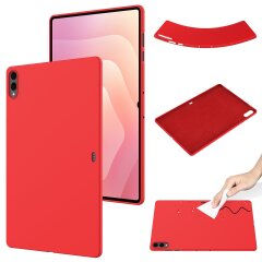 Захисний чохол Deexe Silicone Shell для Samsung Galaxy Tab S11 Ultra (X930/X936) - Red