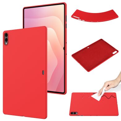 Захисний чохол Deexe Silicone Shell для Samsung Galaxy Tab S11 Ultra (X930/X936) - Red