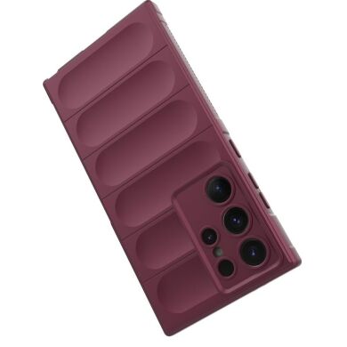 Захисний чохол Deexe Terra Case для Samsung Galaxy S24 Ultra - Wine Red