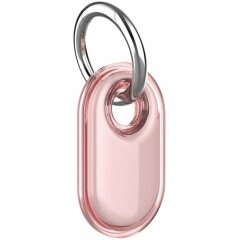 Захисний чохол Deexe Waterproof Crystal для Samsung Galaxy SmartTag 2 - Transparent Pink