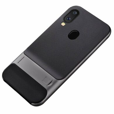 Захисний чохол ELEGANCE Grid Pattern для Samsung Galaxy A40 (А405) - Grey