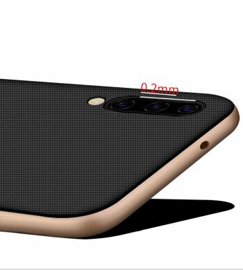 Захисний чохол ELEGANCE Grid Pattern для Samsung Galaxy A50 (A505) - Black