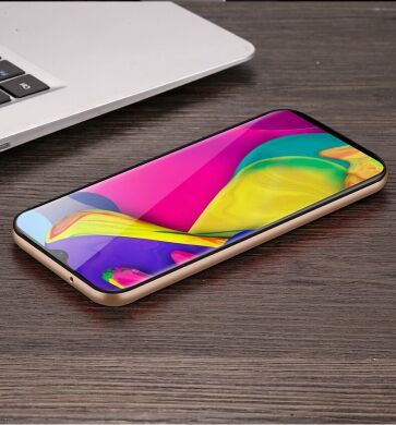 Захисний чохол ELEGANCE Grid Pattern для Samsung Galaxy A50 (A505) - Black