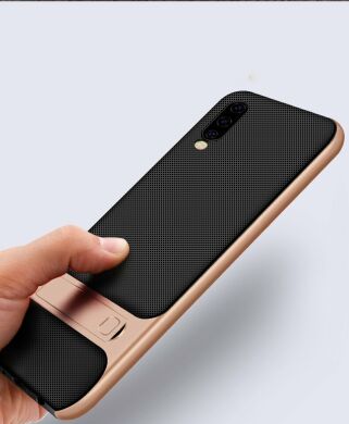 Захисний чохол ELEGANCE Grid Pattern для Samsung Galaxy A50 (A505) - Black