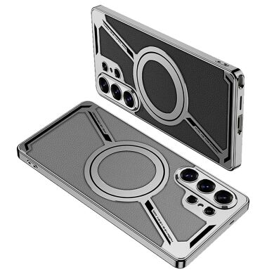 Захисний чохол GKK Aegis MagRing для Samsung Galaxy S26 Ultra - Silver