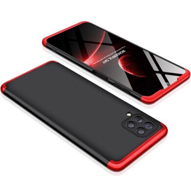 Защитный чехол GKK Double Dip Case для Samsung Galaxy A22 (A225) / Galaxy M32 (M325) - Black / Red