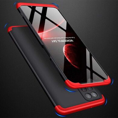 Защитный чехол GKK Double Dip Case для Samsung Galaxy A22 (A225) / Galaxy M32 (M325) - Black / Red