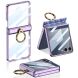 Защитный чехол GKK Hinge Ring для Samsung Galaxy Flip 7 - Purple. Фото 1 из 10