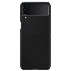 Захисний чохол Leather Cover (FF) для Samsung Galaxy Flip 3 (EF-VF711LBEGRU) - Black