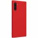 Защитный чехол NILLKIN Rubberized TPU для Samsung Galaxy Note 10 (N970) - Red. Фото 2 из 15
