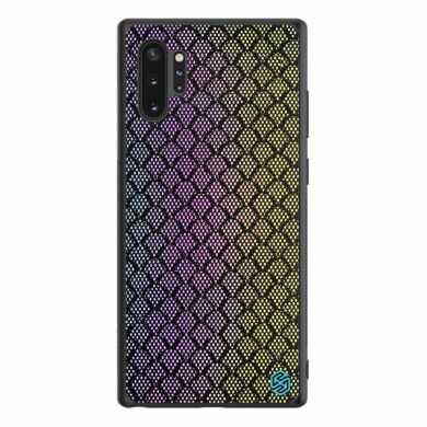 Защитный чехол NILLKIN Shining для Samsung Galaxy Note 10+ (N975) - Purple / Gold